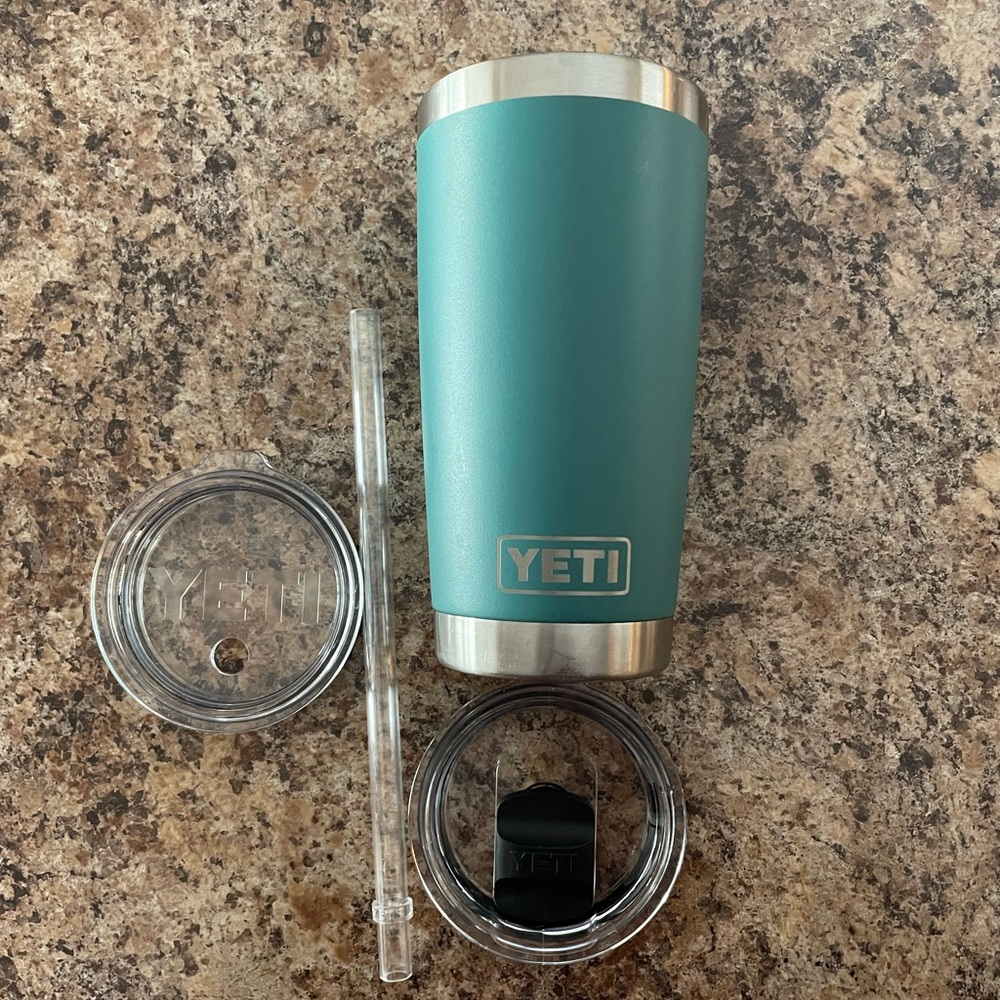 20oz Yeti Rambler Bundle River Green